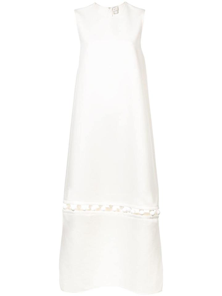 Maison Rabih Kayrouz Cut Out Long Dress - White