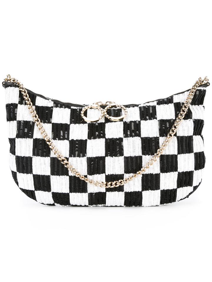 Nina Ricci - Sequin Bag - Women - Leather/pvc - One Size, Women's, Black, Leather/pvc
