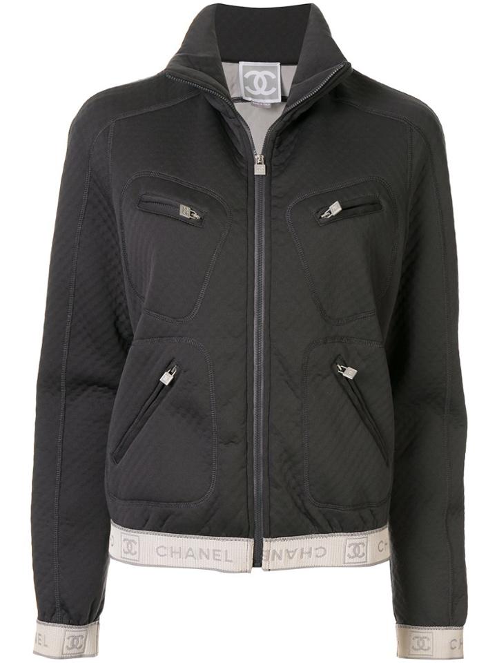 Chanel Pre-owned Sports Line Long Sleeve Jacket - Grey