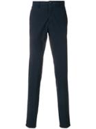 Lardini Regular Tailored Trousers - Blue