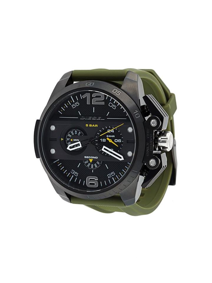 Diesel Round Analog Watch, Adult Unisex, Green