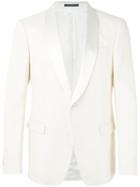 Z Zegna - Tuxedo Jacket - Men - Silk/cotton/cupro - 50, White, Silk/cotton/cupro