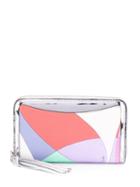 Emilio Pucci Colour Block Zip Wallet - White