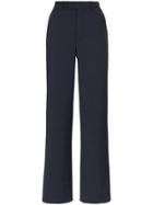 Situationist High-waisted Straight Leg Trousers - Blue