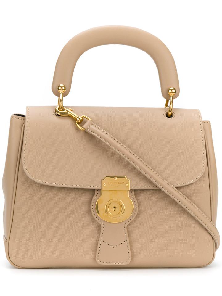 Burberry Medium Dk88 Top Handle Bag - Nude & Neutrals