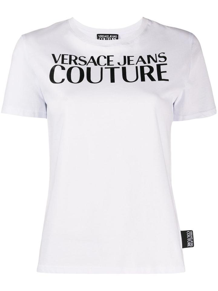 Versace Jeans Couture Logo Print T-shirt - White