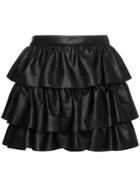 Stella Mccartney Tiered Ruffle Mini Skirt - Black