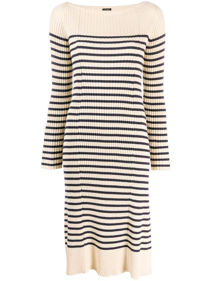 Jean Paul Gaultier Pre-owned Matelot Striped Dress - Neutrals