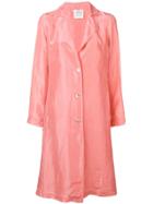 Forte Forte Pompelmo Rosa Coat - Pink