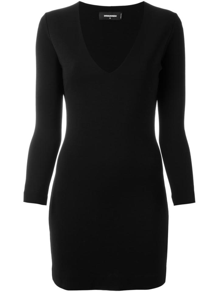 Dsquared2 V-neck Shift Dress