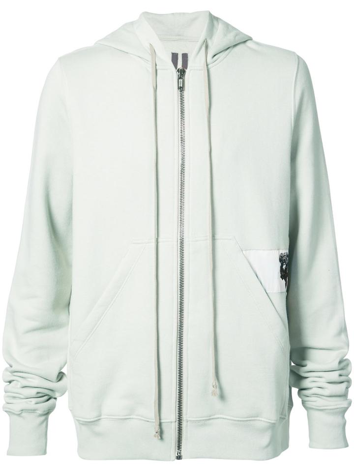 Rick Owens Drkshdw - Jason Hoodie - Men - Cotton - Xl, Green, Cotton