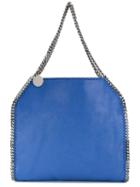 Stella Mccartney 'falabella' Tote, Women's, Blue, Polyester/metal (other)