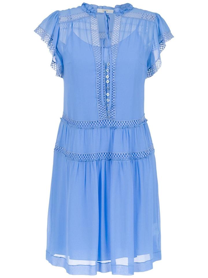 Nk Silk Lace Dress - Blue