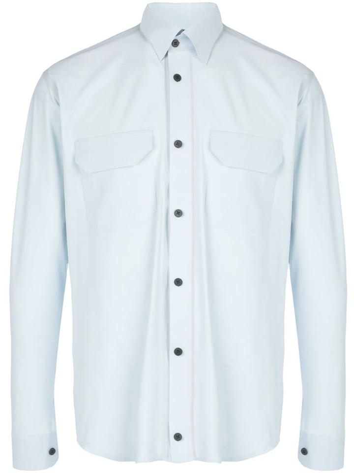Gr10k Chest Pocket Shirt - Blue