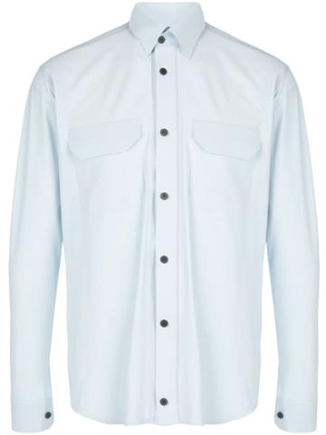 Gr10k Chest Pocket Shirt - Blue