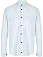 Gr10k Chest Pocket Shirt - Blue