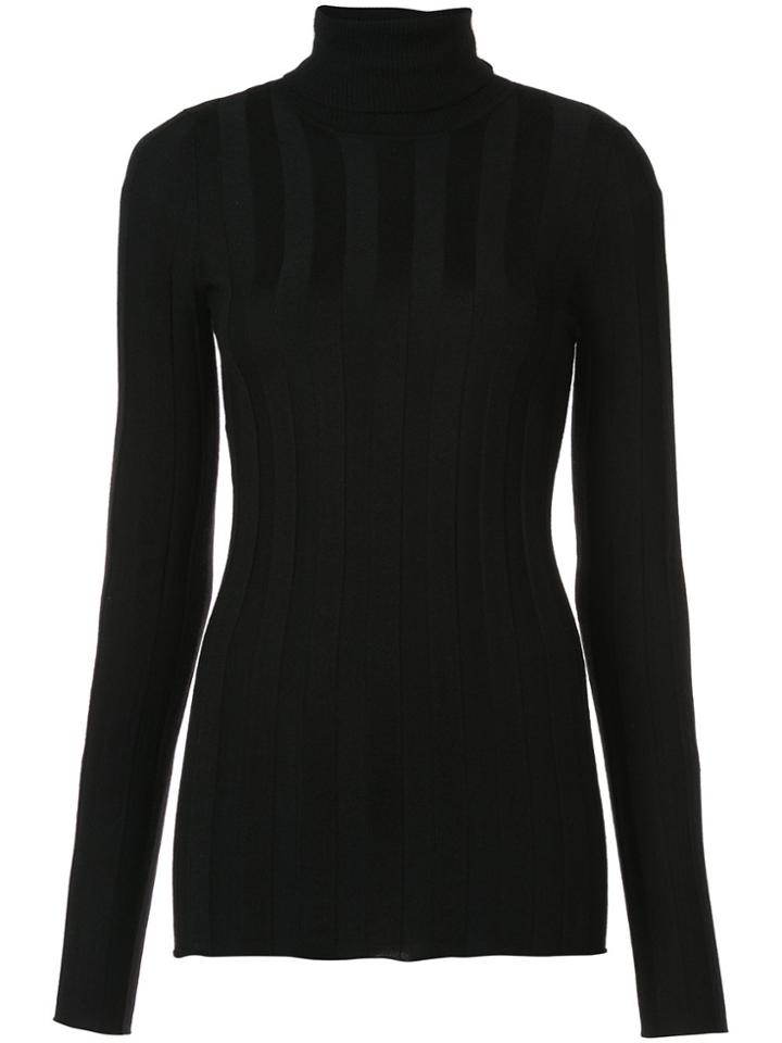 Derek Lam Inez Long Sleeve Turtleneck - Black