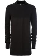 Rick Owens Cowl Neck Top - Black