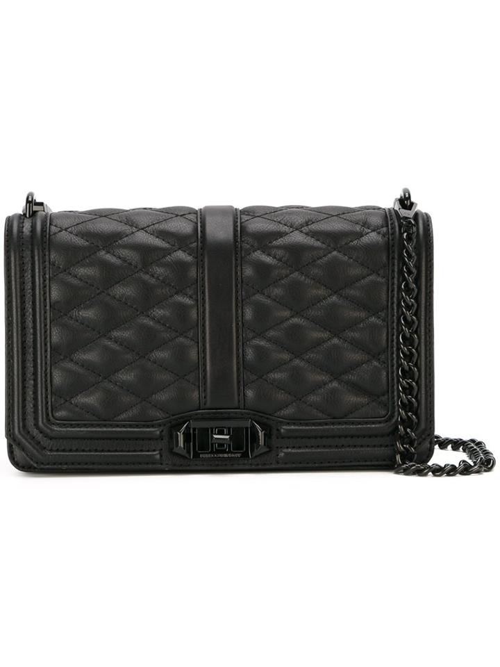 Rebecca Minkoff 'love' Quilted Crossbody Bag, Women's, Black