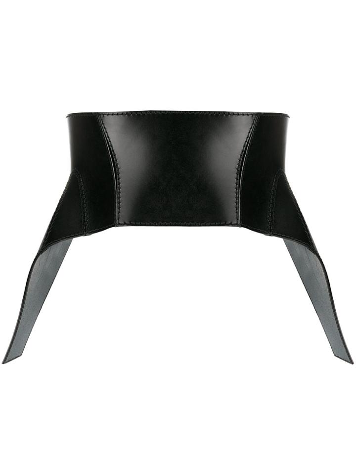 Alexander Mcqueen Fitted Waist Top - Black