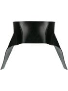Alexander Mcqueen Fitted Waist Top - Black