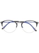 Tom Ford Eyewear Round Frames Glasses - Black