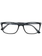 Persol Rectangular Glasses - Black