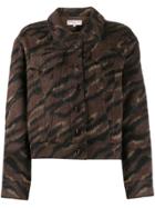 Ymc Animal Pattern Jacket - Brown