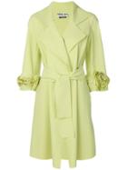 Chiara Boni La Petite Robe Floral Fitted Coat - Green