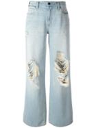 Alexander Wang Wide-leg Jeans, Women's, Size: 26, Blue, Cotton