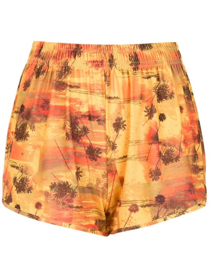 Lygia & Nanny Printed Lee Shorts - Yellow