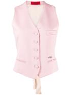 Styland Power Buttoned Waistcoat - Pink