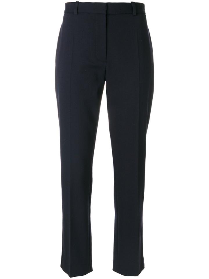 Joseph Pleated Trousers - Blue
