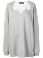 Y/project Push-up Sweatshirt - Grey