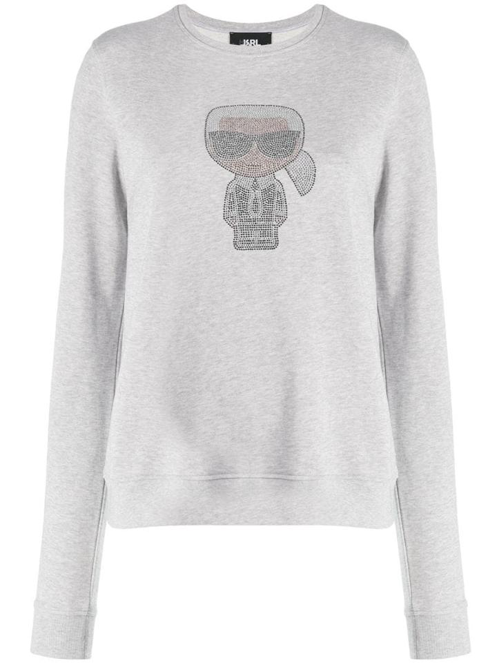 Karl Lagerfeld Ikonik Karl Sweat - Grey