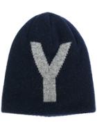 Y's Y Logo Beanie - Blue