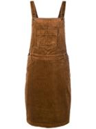 Bellerose Midi Corduroy Overalls - Brown