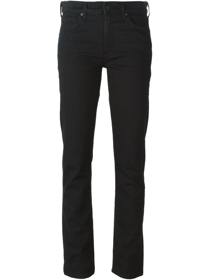 Citizens Of Humanity Classic Slim Jeans, Women's, Size: 25, Black, Cotton/polyester/spandex/elastane