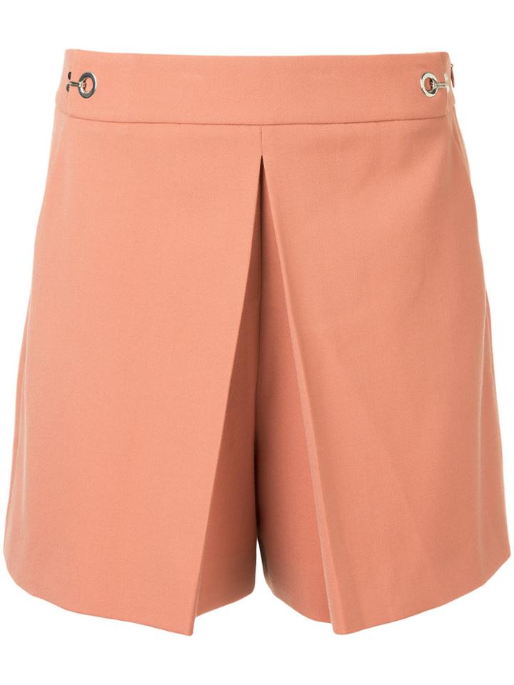 Alexander Wang Flared Shorts - Pink & Purple