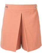 Alexander Wang Flared Shorts - Pink & Purple