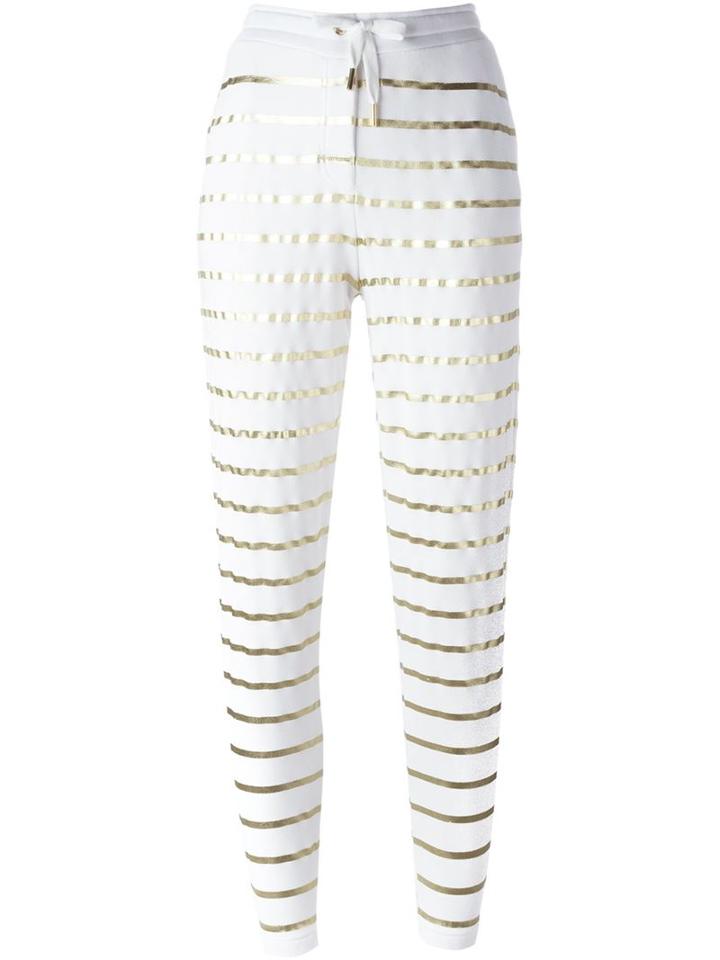 Zoe Karssen Metallic Stripe Track Pants