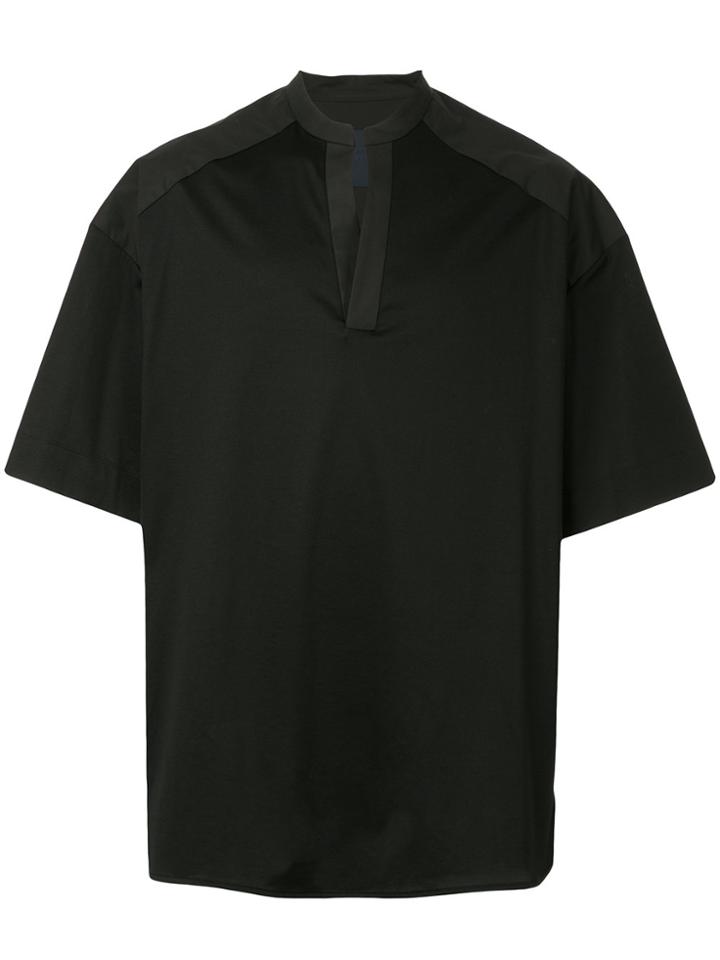 Juun.j V-neck T-shirt - Black