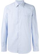 Aspesi Chest Pocket Shirt, Men's, Size: 39, Blue, Cotton