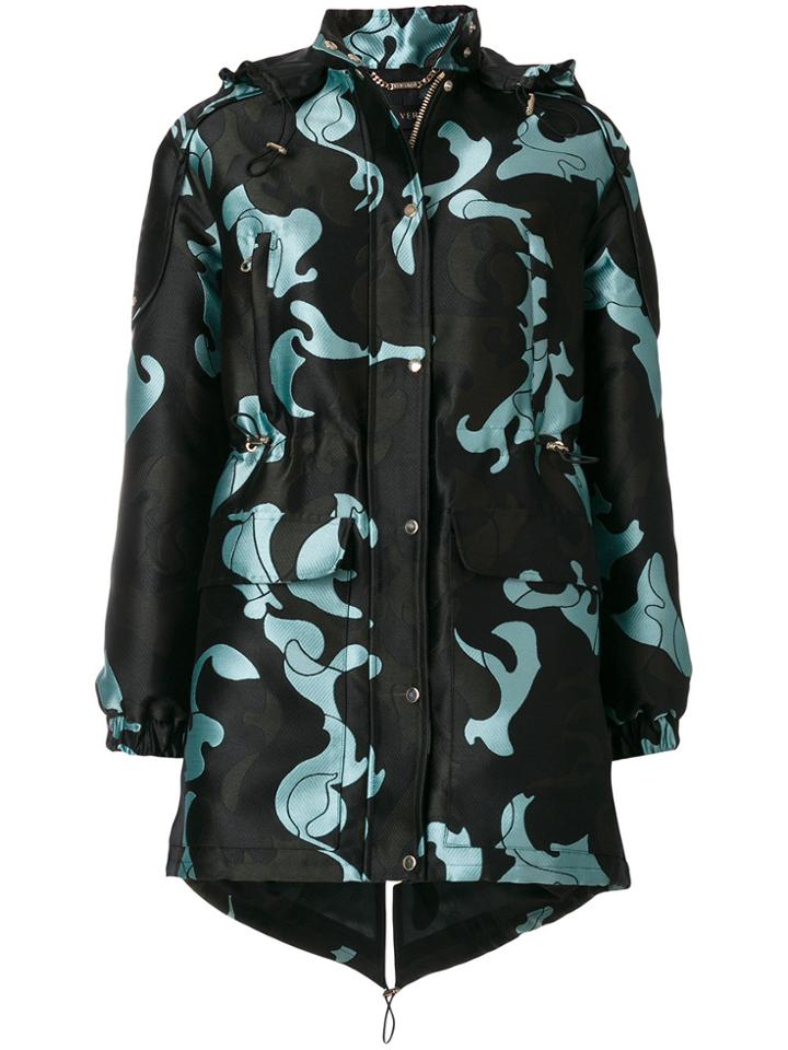 Versace Baroccoflage Hooded Jacket - Black