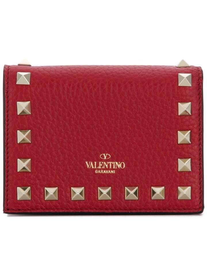 Valentino Valentino Qw2p0p39vsh 0ro 0ro Leather - Red