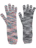 Missoni Knitted Gloves - Pink
