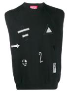 Diesel Red Tag Gr02 Tank Top - Black