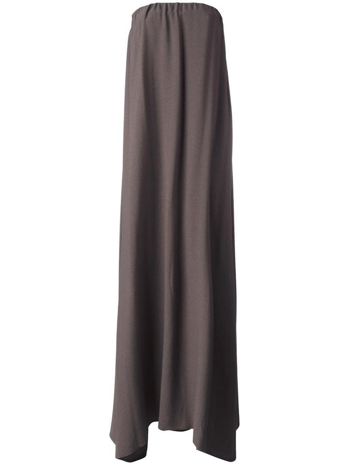 Dusan Strapless Gown, Women's, Size: Small, Brown, Viscose