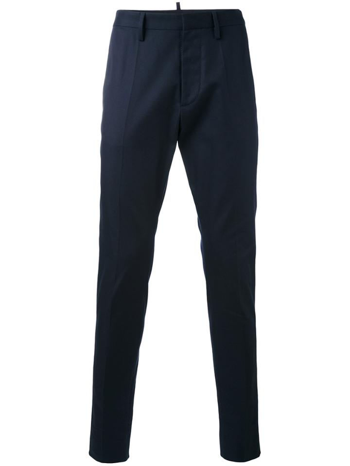 Dsquared2 Twill Chino Trousers - Blue