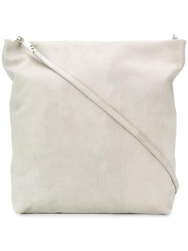 Rick Owens Big Adri Crossbody Bag - Grey